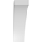 Ekena Millwork 5 1/2-in. W x 14-in. D x 18-in. H Thorton Architectural Grade PVC Knee Brace BRCP055X14X18THR - alternate 5